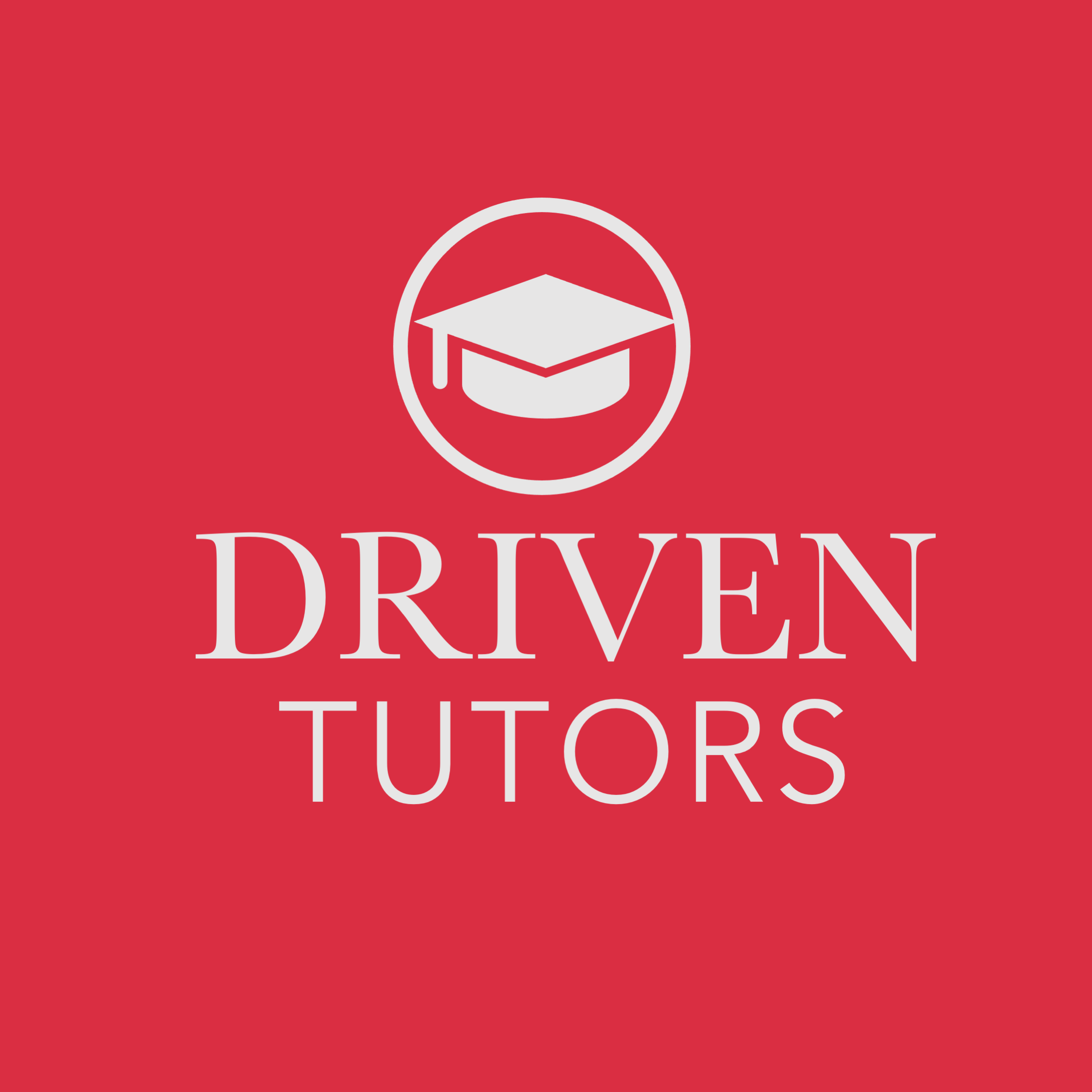 The company logo for Driven Tutors